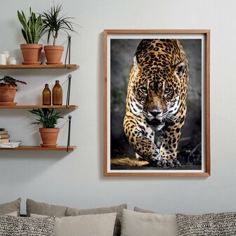 Clementoni High Quality Collection Puzzel Jaguar 1000 Stukjes + Poster
