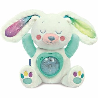 Clementoni Baby Knuffel Konijn Noorderlicht + Licht en Geluid