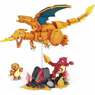 Pok&eacute;mon Mega Construx Charmander Evolutie Set