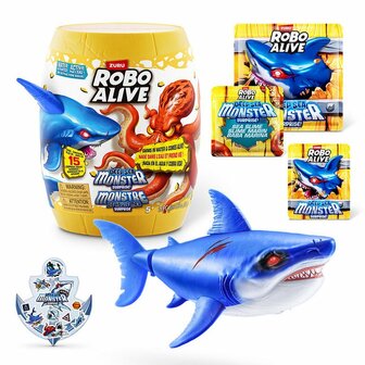 Zuru Robo Alive Deep Sea Monster Surprise + Licht Assorti
