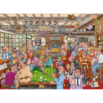 Jumbo Puzzel Wasgij Destiny 19 Caf&eacute; de Puzzelhoek 1000 Stukjes