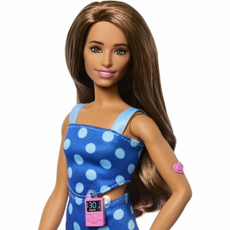 Barbie Fashionista Pop Blue Polka Dot