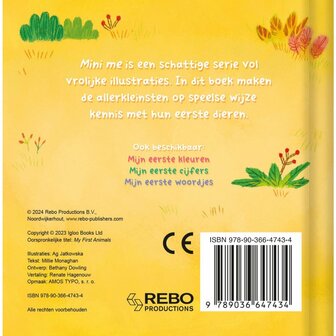 Boek Mini Me Mijn Eerste Dieren