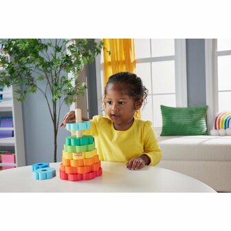 Fisher Price Houten Ringstapelaar