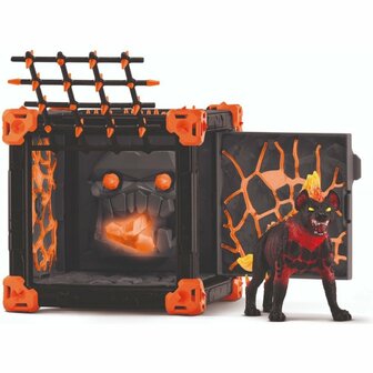 Schleich Eldrador BattleCave Lava Hyena
