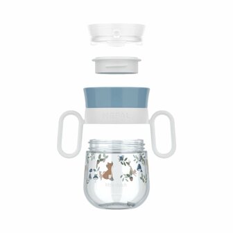 Mepal Little Dutch Forest Friends Oefenbeker Blauw/Wit