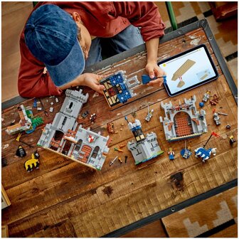 Lego Creator 31168 3in1 Middeleeuws Kasteel met Ridders te Paard