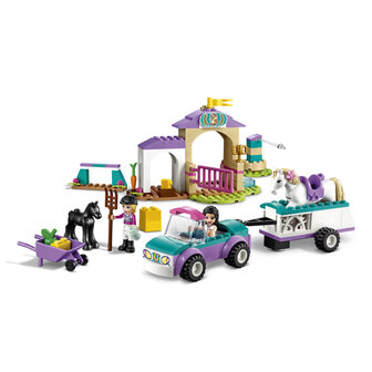 Lego Friends 41441 Paardentraining en Aanhanger Set