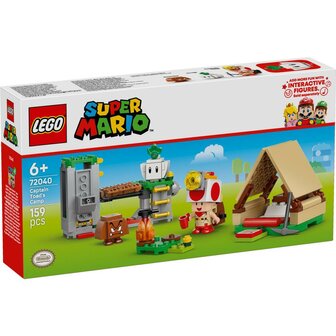 Lego Super Mario 72040 Toad-Baas&#039; Kampeerplaats
