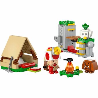 Lego Super Mario 72040 Toad-Baas&#039; Kampeerplaats