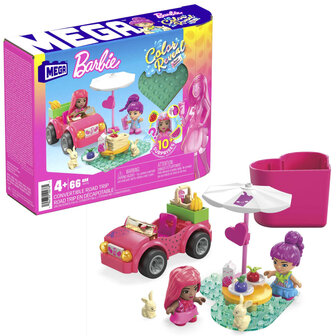 MEGA Barbie Color Reveal Cabrio Bouwspeelgoed