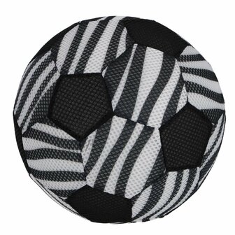 Indoor Voetbal met Netje 23 cm Zwart/Wit