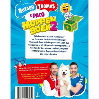 Boek Moppenboek Rutger Thomas en Paco 2