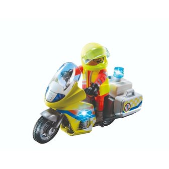 Playmobil 71205 City Life Noodmotorfiets met Zwaailicht