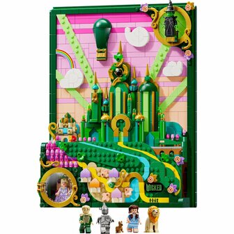 Lego Wicked 75685 Emerald City Muurkunst