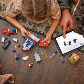 Lego Super Heroes 76319 Marvel Captain America vs Thanos