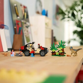 Lego Jurassic World 76972 Offroad Raptorontsnapping