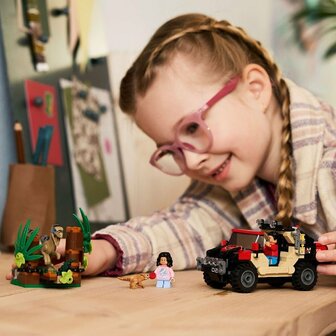 Lego Jurassic World 76972 Offroad Raptorontsnapping