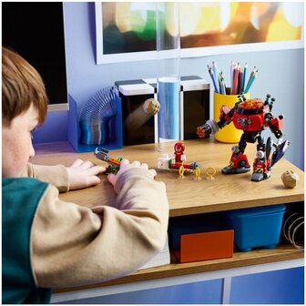 Lego Sonic the Hedgehog 77005 Knuckles vs. Dr. Eggman Egg Crusher Mecha