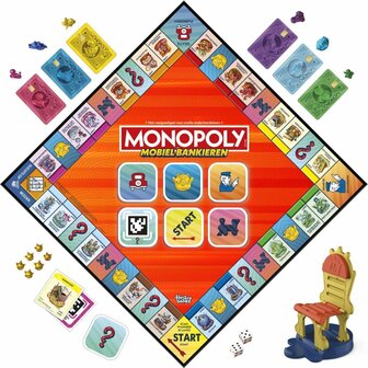 Hasbro Gaming Monopoly Mobiel Bankieren