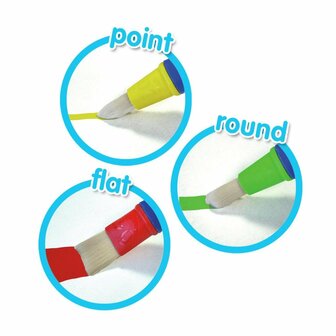 SES Creative Baby Veilige Kwasten 3 Stuks