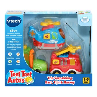 VTech Toet Toet Bart Tijn Harvey + Licht en Geluid