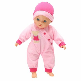 Bambolina Interactieve Pop 40 cm + Geluid