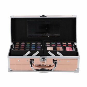 Casuelle Make-Up Koffer Champagne/Zilver