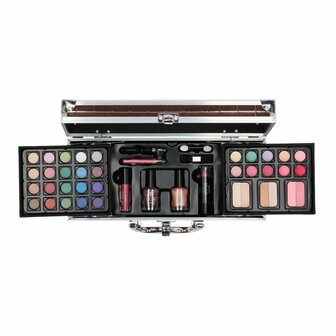 Casuelle Make-Up Koffer Champagne/Zilver