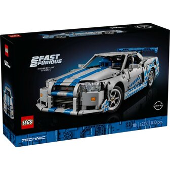 Lego Technic 42210 2 Fast 2 Furious Nissan Skyline GTR (R34) Auto