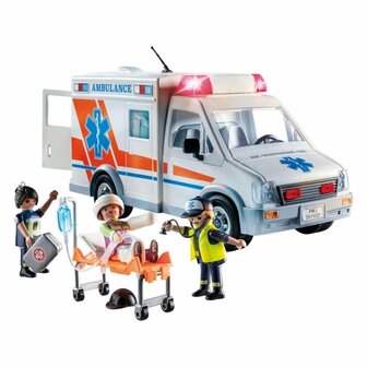 Playmobil 71232 Action Heroes Ambulance Promo + Licht en Geluid
