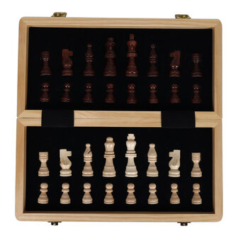 Clown Games Luxe Houten Schaakset
