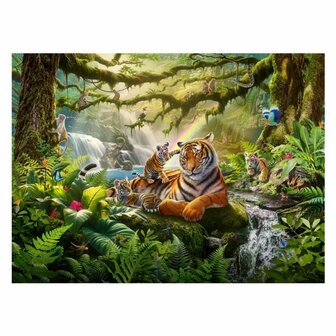 Ravensburger Puzzel Jungle Wildlife Wonders 300 XXL Stukjes