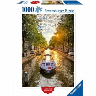 Ravensburger Puzzel Amsterdam Rondvaart 1000 Stukjes