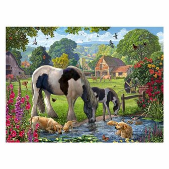 Ravensburger Puzzel Madlow Ponies 500 Stukjes