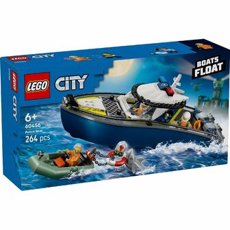 Lego City 60456 Achtervolging met Politieboot