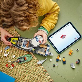 Lego City 60456 Achtervolging met Politieboot