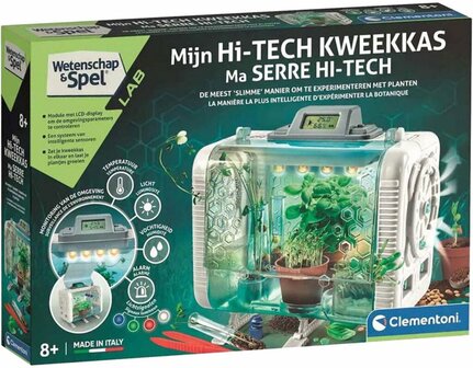 Clementoni Wetenschap Plantenkas met Temperatuur Meter