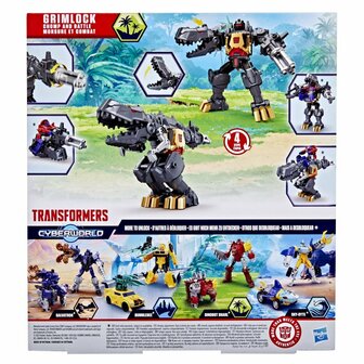 Hasbro Transformers Cyberworld Chomp &amp; Battle Grimlock