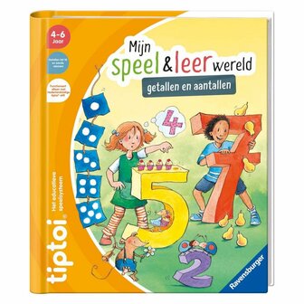 Tiptoi Boek Mijn Speel &amp; Leer Wereld Getallen en Aantallen
