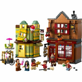 Lego Harry Potter 76452 Zwik &amp; Zwachtels Zwerkbalpaleis en IJssalon