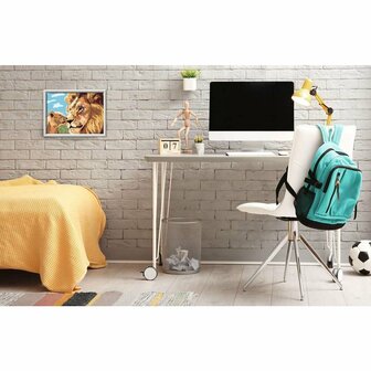 Ravensburger CreArt Schilderen op Nummer Leeuw met Baby