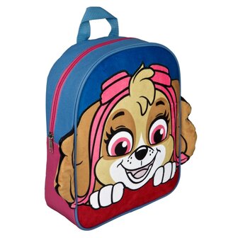 Paw Patrol Pluche Rugtas Sky 25x31x10 cm Roze/Blauw