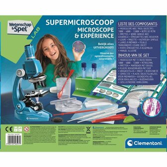 Clementoni Wetenschap en Spel Supermicroscoop