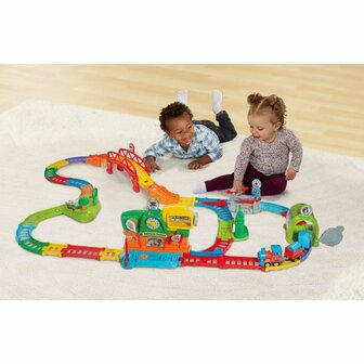 VTech Toet Toet Avonturen Treinset met Lucas Locomotief + Licht en Geluid