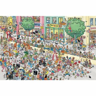 Jumbo Puzzel Jan Van Haasteren Een Naaldhak te Hoog 1500 Stukjes