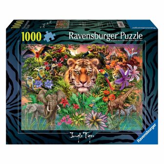 Ravensburger Puzzel Jungle Tiger 1000 Stukjes