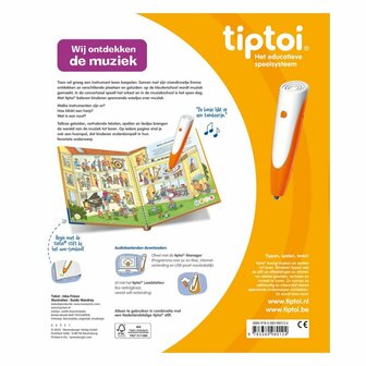 Tiptoi Boek Muziek Ontdekken