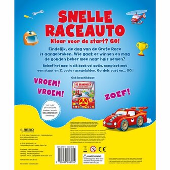Geluidenboek Snelle Raceauto
