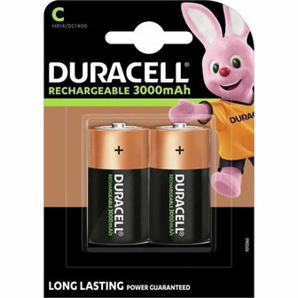 Duracell C-HR14 Oplaadbare Batterijen 2 Stuks
